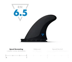 Ailrons Quad Rear Futures QD2 4.0 Alpha - Blue -Célèbre Surf Magasin 4 00QD2 REAR FINS HONEYCOMB SERIES CARBON 0 232146