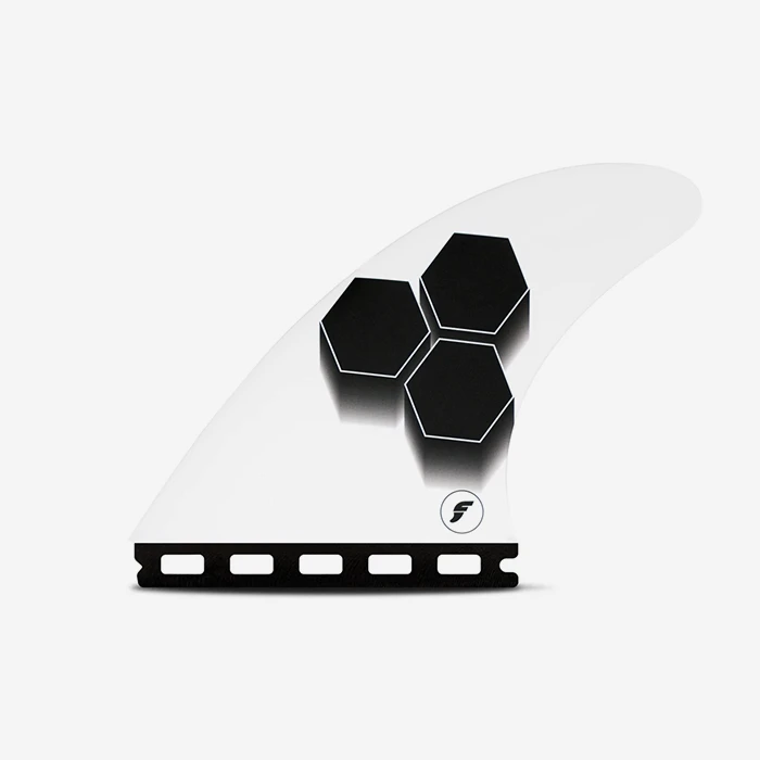 Dérives Thruster FUTURES FAM2 Al Merrick RTM Hex Black & White Large 4 Dérives Thruster FUTURES FAM2 Al Merrick RTM Hex Black & White Large – Image 2