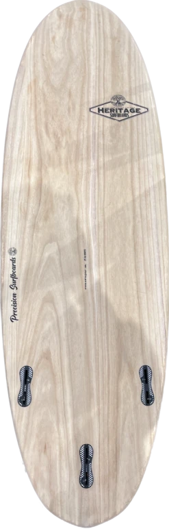 Planche De Surf Heritage Kiwi Paulownia 6'4 -Célèbre Surf Magasin FREAKY TOYS KIWI 6 4 PAULOWNIA HERITAGE FCS II 0 247244