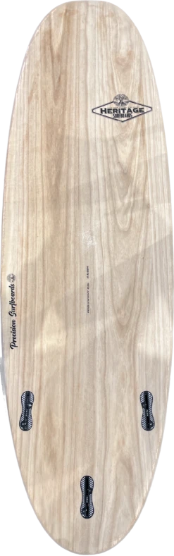 Planche De Surf Heritage Kiwi Paulownia 6'6 -Célèbre Surf Magasin FREAKY TOYS KIWI 6 6 PAULOWNIA HERITAGE FCS II 0 247245