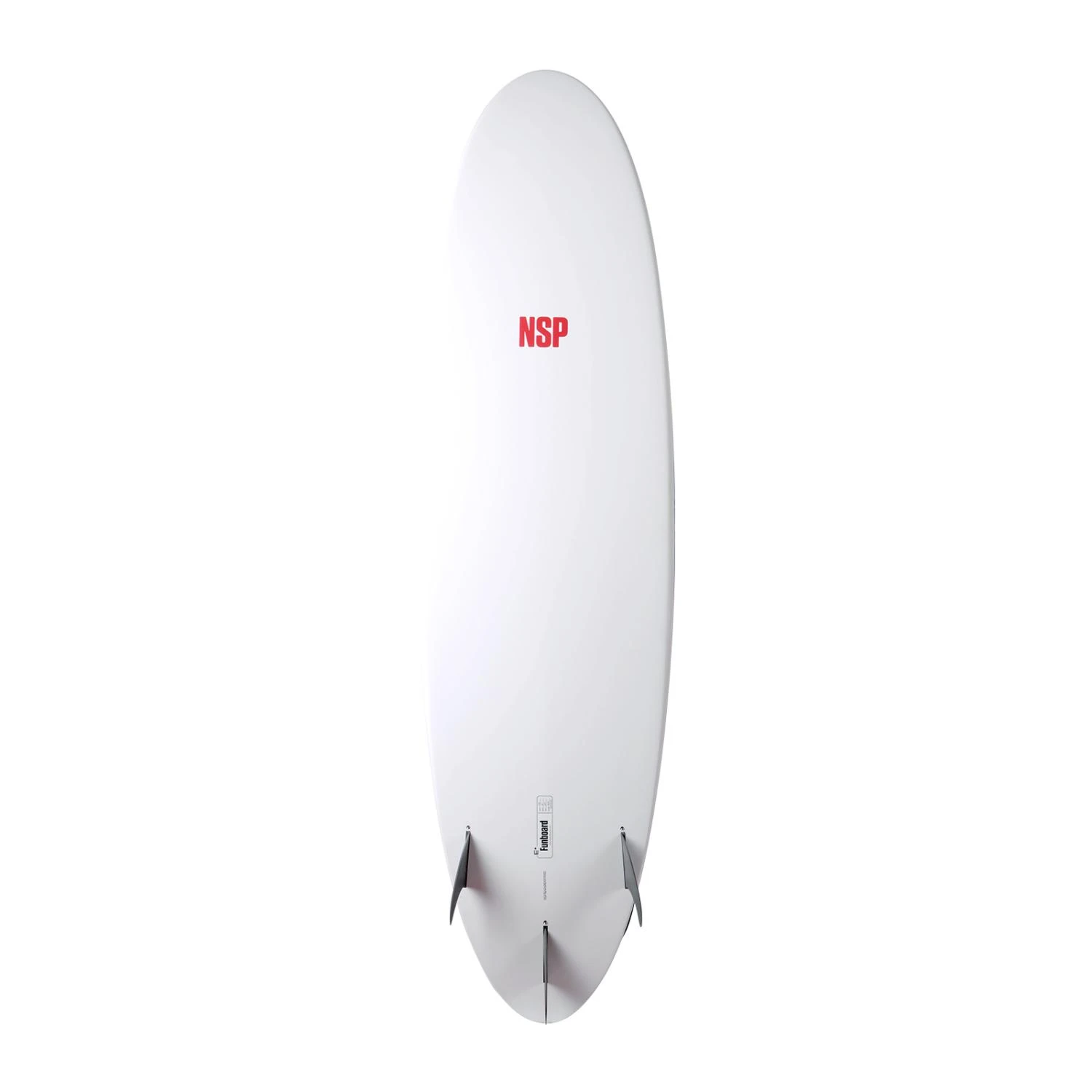 Planche De Surf NSP E-PLUS FUNBOARD 6'8" - Red 5 Planche De Surf NSP E-PLUS FUNBOARD 6'8" - Red – Image 3