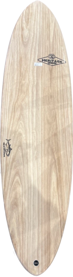 Planche De Surf Heritage Egg Paulownia 7'2