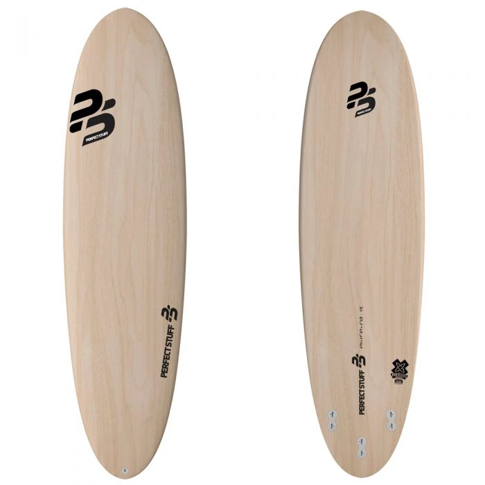 Planche De Surf Perfect Stuff 6'10 EGG WOODTEC 3 Planche De Surf Perfect Stuff 6'10 EGG WOODTEC