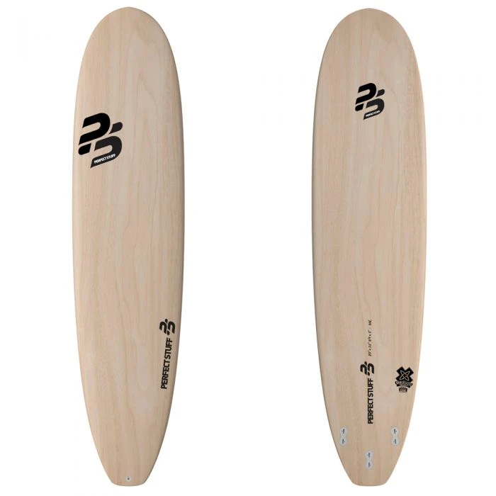 Planche De Surf Perfect Stuff 8'0 WOMBAT WOODTEC 3 Planche De Surf Perfect Stuff 8'0 WOMBAT WOODTEC