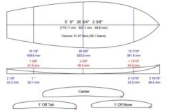 Planche De Surf DUDE FISH CLEAR 5'9 -Célèbre Surf Magasin SURF DUDE FISH 5 9 CLEAR 0 252426