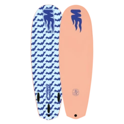 Pride Planche De Surf MULLET TOMBSTONE 5.1 - Peach Deck / Ice Blue Slick